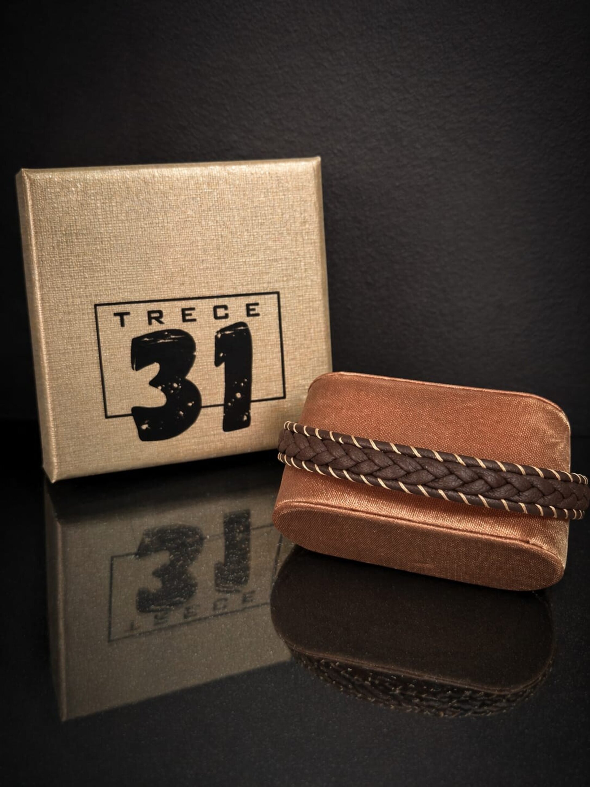 PULSERA SIMPLE BROWN - 1