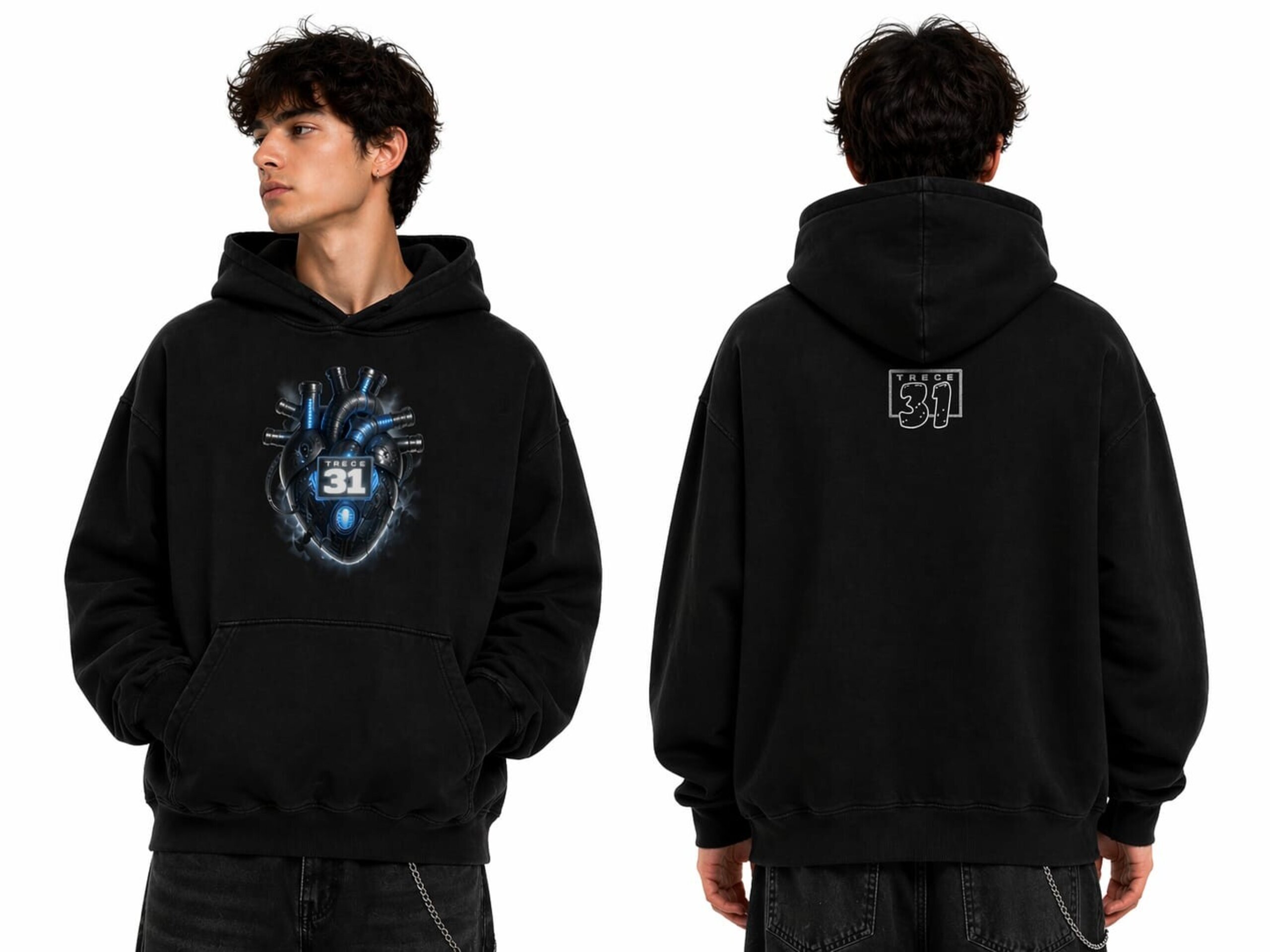 SUDADERA HEART - 2